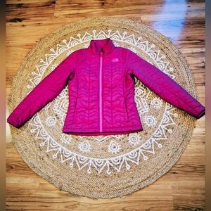 The North Face Pink Quilted Jacket